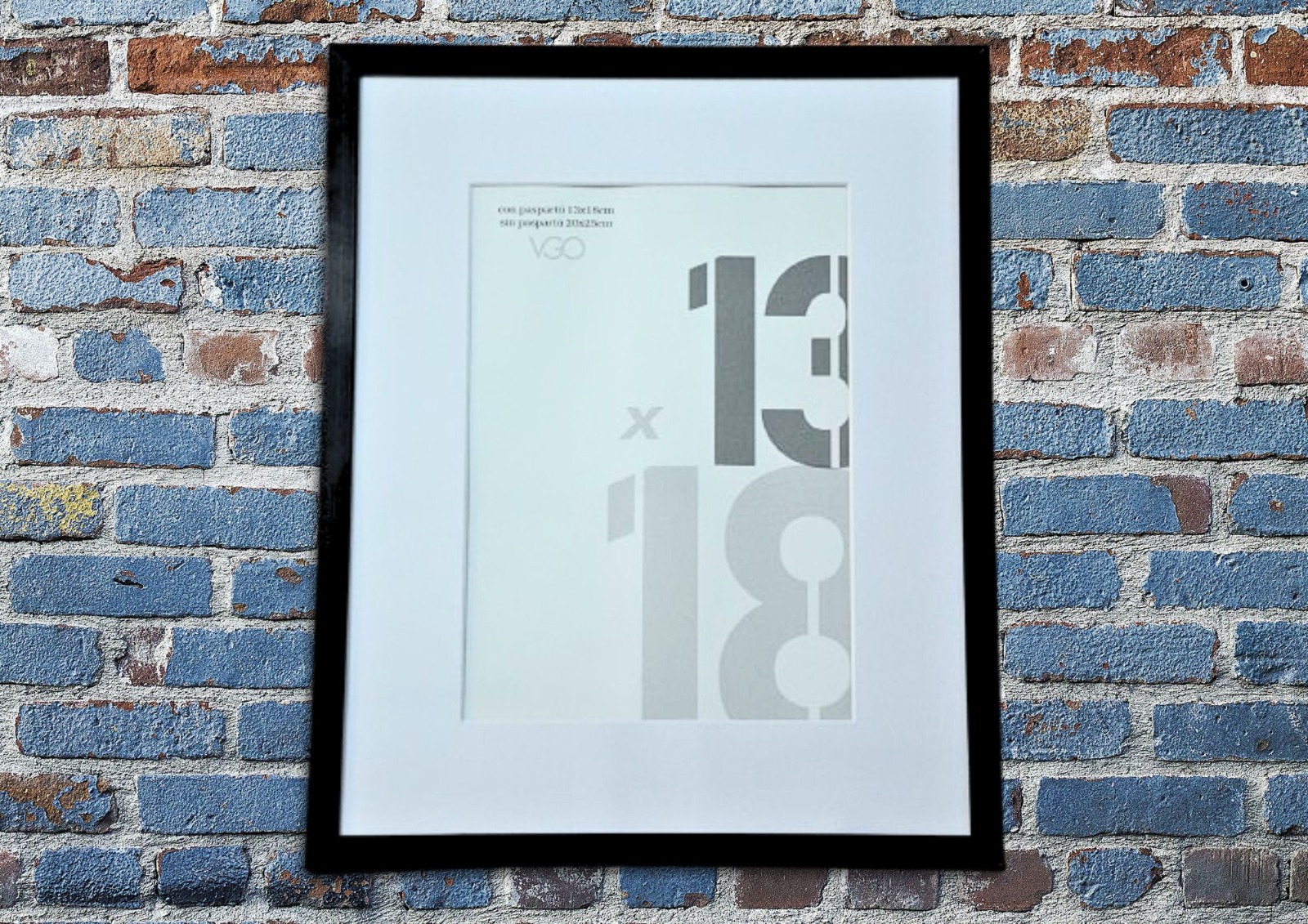 Marco de Aluminio 13x18 cm