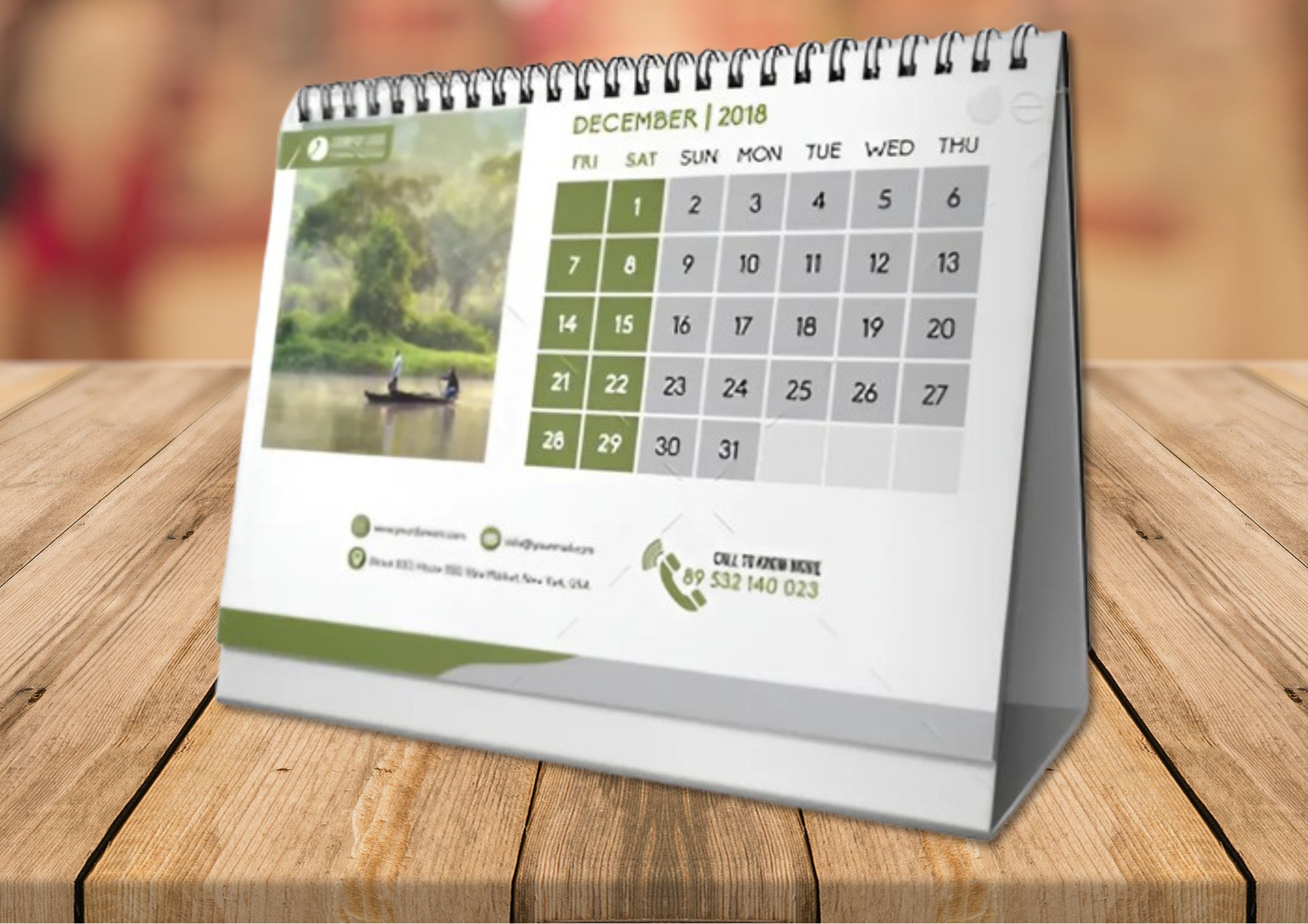 Almanaque personalizado A4
