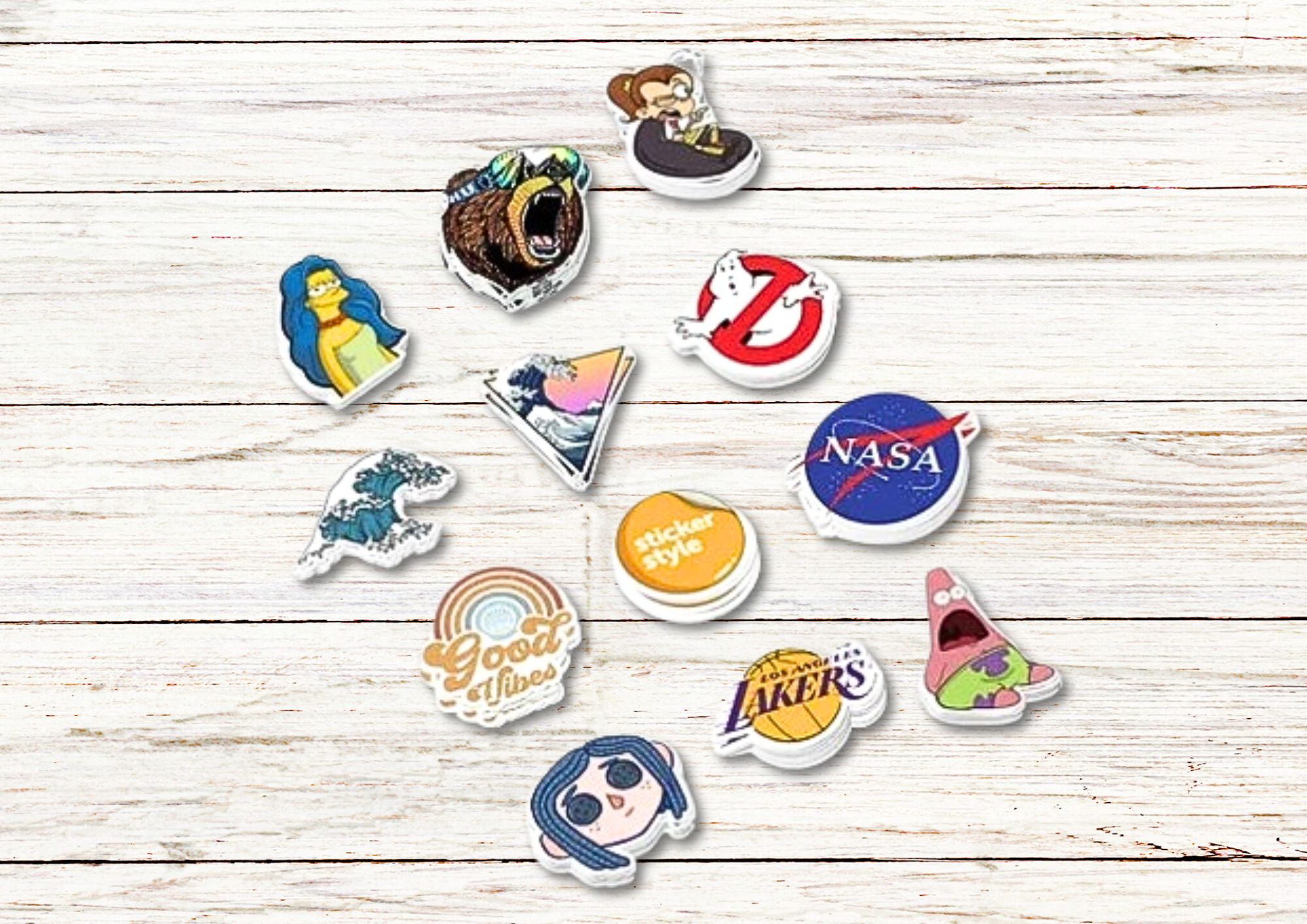 Stickers con diseño personalizado